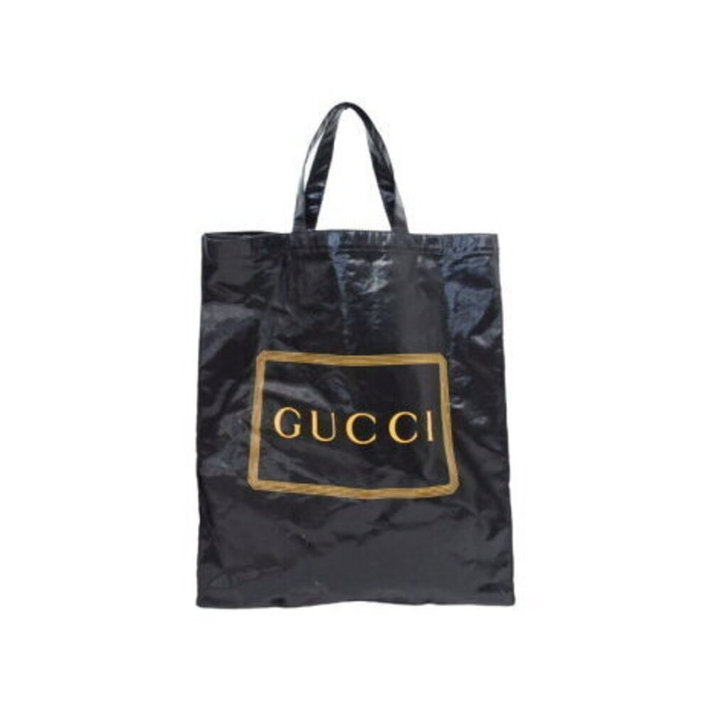 Gucci Tote Bag Logo Black
